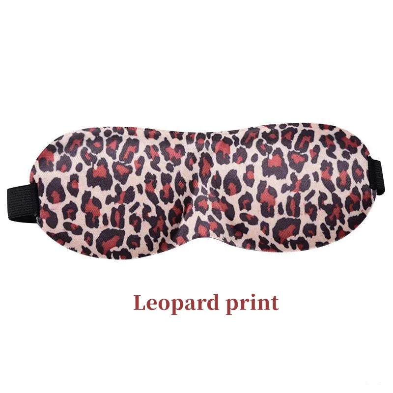 3D Sleeping Eye Mask Travel Rest Aid Eye Cover Patch Paded Soft Sleeping Mask Blindfold Eye Relax Massager