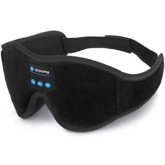 Enjoying Bluetooth meditation eye mask