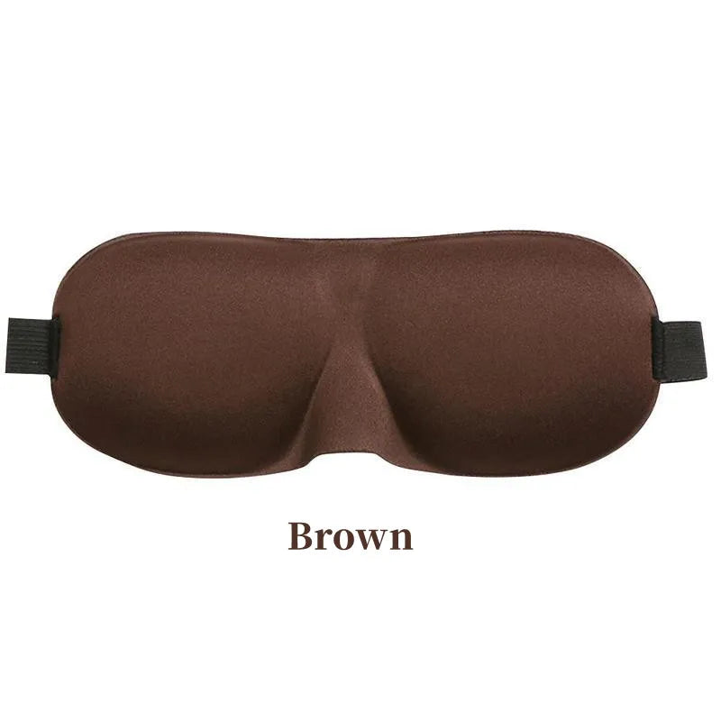 3D Sleeping Eye Mask Travel Rest Aid Eye Cover Patch Paded Soft Sleeping Mask Blindfold Eye Relax Massager